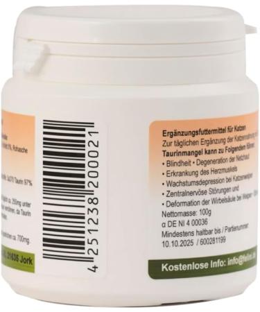  Birsppy Felini Taurin 100 g - Buy Online on GoSupps.com