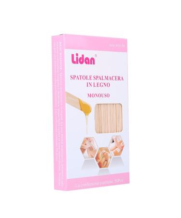 50pcs Wooden Wax Spatula - Disposable Facial Mask & Hair Removal Applicator | Best Quality Tongue Depressor for Spa & Home Use - Buy Online on GoSupps.com
