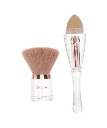 Didiseaon 1 Set 3 in 1 Makeup Brush Cosmetics Brush for Travel Makeup Foundation Makeup Supplies Beauty Makeup Sponge Makeup Sponge Woman Eyeliner Brush Acrylic Make up
