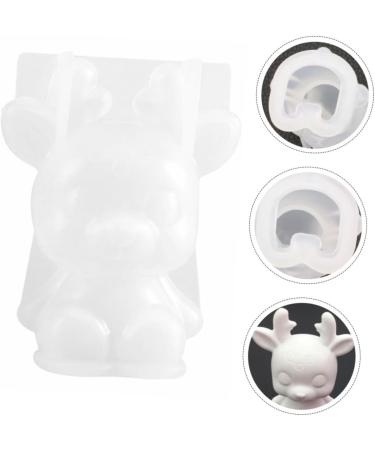 TEHAUX Epoxy Deer Diy Silicone Mold Soap Molds Animal Resin Molds Diy Epoxy Mold Household 3d Jewelry - Buy Online on GoSupps.com
