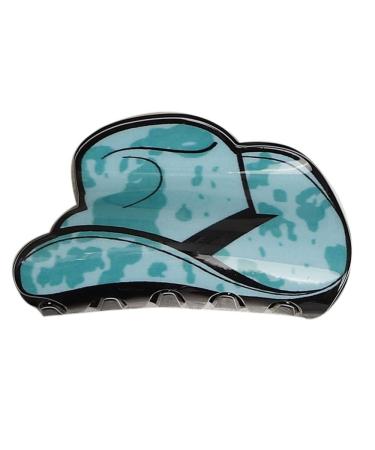 5Pcs Western Cowboy Hair Claw Clips - Leopard Star Print Hair Grab Clips for Women & Girls - Buy Online on GoSupps.com