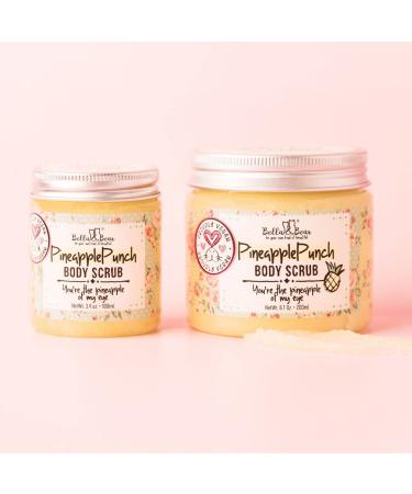 Bella & Bear Pineapple Body Scrub in Full & Travel Size 6.7 & 3.4oz - Buy Online on GoSupps.com
