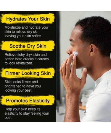 Lumin Men's Revitalizing Face Moisturizer Balm - Combat Dehydration, Sun Damage, Post Shave Irritation - Anti-Aging Grooming for Men - Korean Made - 1.7 oz - Buy Online on GoSupps.com