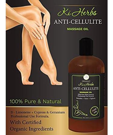 Premium Organic Anti-Cellulite Oil | Firmer Smoother Skin | Hydrating & Anti-Aging Body Oil with Natural Ingredients - Shop Worldwide - Buy Online on GoSupps.com