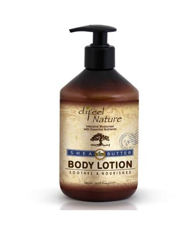 Difeel Nature Moisturizing Body and Hand Lotion - Shea Butter 16.9 ounce