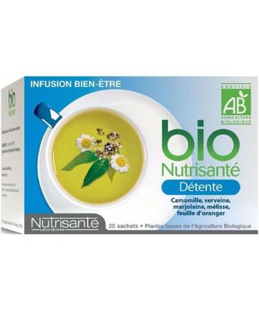 Nutrisant Relaxation Infusion Green Tea 20 - Buy Online on GoSupps.com