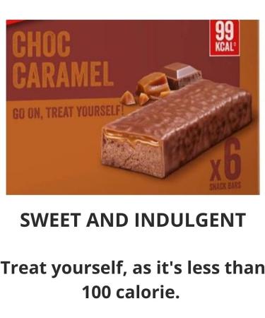 SHS SALES MARKETING LTD SlimFast Chocolate Caramel Snack Bars 156g - Buy Online on GoSupps.com