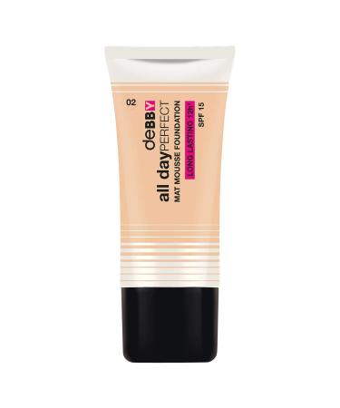 Debby All Dayperfect N02 Vanilla Foundation