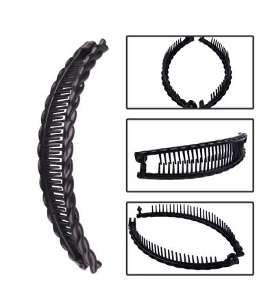 Banana Clips Hair for Thick & Fine Hair - Fishtail Hair Clip and Ponytail Holder for Women and Girls - Buy Online on GoSupps.com