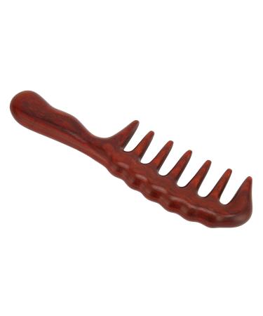 Verdant Touch Sandalwood Massage Combs - Wide Tooth Wooden Hair Comb for Scalp Massage | International Shipping Available - Buy Online on GoSupps.com