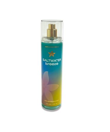 Bath & Body Works Saltwater Breeze Fine Fragrance Mist 8 oz / 236 mL - pack of 3-2022 Edition - Buy Online on GoSupps.com