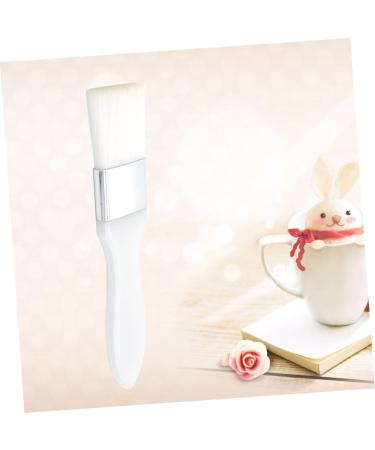 MAGICLULU Facial Tools Brush Sleeping Brush Facial Mud Applicator Hairless Facial Tool Makeup Brushe Makeup Applicator Brush Facial Brush Tool Makeup Make up Cosmetic White 13.70X3.50X0.50CM White - Buy Online on GoSupps.com