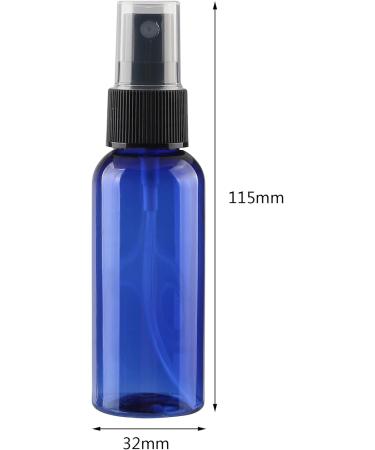 TIANZD 24 Pieces Empty 50 ml White PET Plastic Fine Mist Pump Spray Bottles with Black Top Portable Sprayer for Perfume Water Cosmetic Travel Containers Refillable 2x Funnel - Buy Online on GoSupps.com