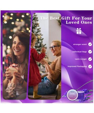 Nielies Lavender Shower Steamers 18pc Aromatherapy Gift Set- Organic Essential Oils for Relaxation & Stress Relief | Shower Bombs for Selfcare- Women & Men - Buy Online on GoSupps.com