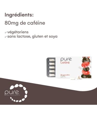Pure Caffeine 30 High Dosed Tablets Vegan Tablets Dietary Supplement During Sport Against Concentration and Fatigue Awakened and More Energy - Buy Online on GoSupps.com