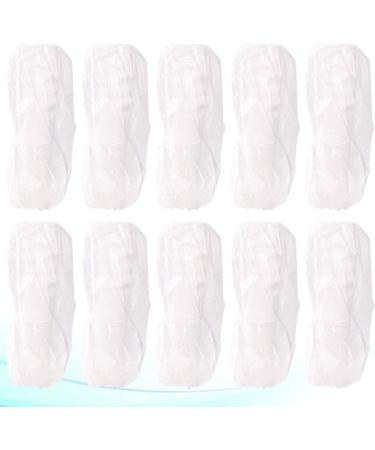 10pcs Disposable Arm Sleeves Covers Elastic End Wrist Clear Waterproof Protective Oversleeves for Protection Painting Cleaning - Buy Online on GoSupps.com