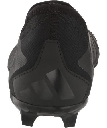 adidas Accuracy.3 FG Soccer Shoe - Unisex, Size 10 Women/9 Men, Black/White (Laceless) - Buy Online on GoSupps.com