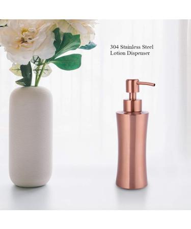 Sonew Premium 304 Stainless Steel Liquid Shampoo Lotion Dispenser Refillable for Home Hotel Restaurant Bathroom Accessory Available in 400ml Capacity (250ml) - Buy Online on GoSupps.com