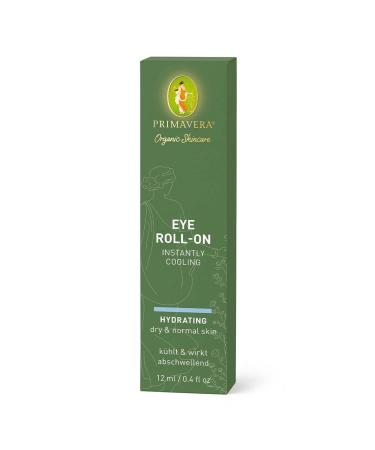 Primavera Eye Roll-On 12ml - Cooling Natural Cosmetics for Radiant Eyes | Vegan Refreshing Eye Care - Buy Online on GoSupps.com
