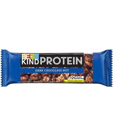 BE-KIND - Protein Cereal Bars - Nuts & Dark Chocolate - Gluten Free - High in Fiber - Large Size - 12 x 50g - Buy Online on GoSupps.com