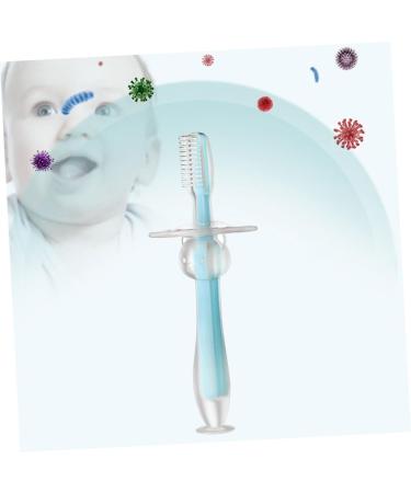 Seaesfoufu 4-Piece Silicone Toddler & Infant Training Toothbrush Set - Safe Bristle Toothbrush for Children - Buy Online on GoSupps.com