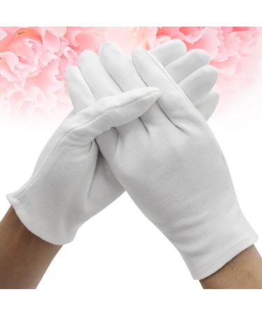 POPETPOP 36 Pairs Hand Care Gloves Jewelry Inspection Gloves Cosmetic Moisturizing Gloves Household Gloves Hand Gloves Hand Moisturizer Gloves Cotton Gloves White Protection Work Powder - Buy Online on GoSupps.com