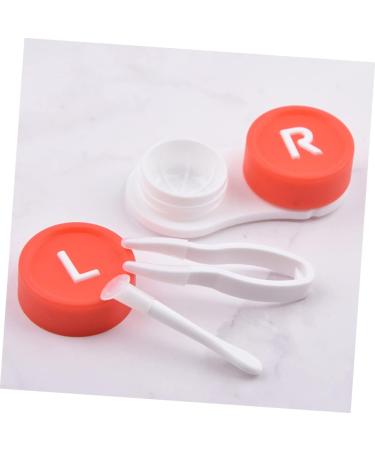 Homsfou 16 StK Contact Lenses & Remover Pistons - Lens Holder & Container Easy Glasses Case for Safe Storage - Buy Online on GoSupps.com