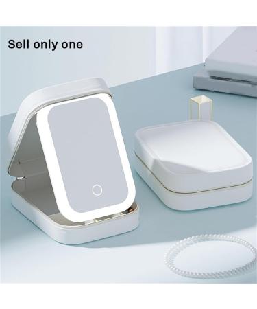 POLISH LED Three-Color Adjustable Makeup Mirror Three Colors Brightness Adjustable Makeup Mirror with Lights Green - Buy Online on GoSupps.com