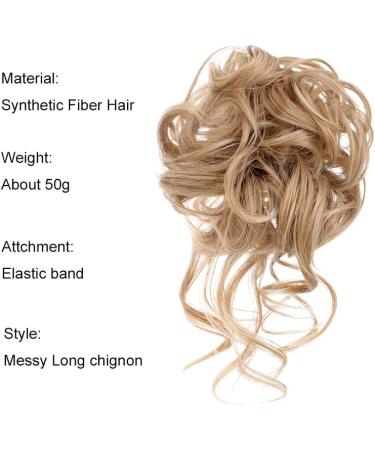 Hair Scrunchies Hair Bun Synthetic Hair Bun Messy Curly Bun Claw Clip Bun Headband Wig Ponytail Hair Extensions Women Wig Hair Bun Women Hair Bun (Color : SW207-06) - Buy Online on GoSupps.com
