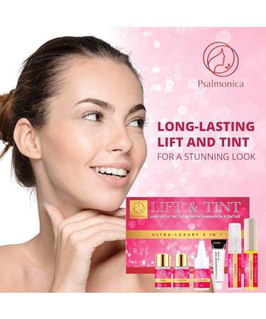 Lash Lift & Brow Lamination Kit - Ultra-Luxury 4 in 1 Eyelash & Eyebrow Curling Set for Beginners & Professionals - International Shipping Available - Buy Online on GoSupps.com