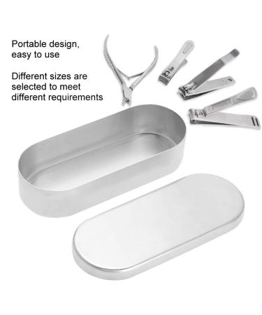 Buy Portable Nail Art Sterilizer Box - Aluminum Alloy Disinfection Container (13x5cm) for Manicure & Makeup Tools - Buy Online on GoSupps.com