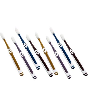 Minkissy 24 STK Nano Toothbrush Set | Ergonomic Travel Toothbrush for Sensitive Teeth | Gently Bristles TPU Design - Buy Online on GoSupps.com