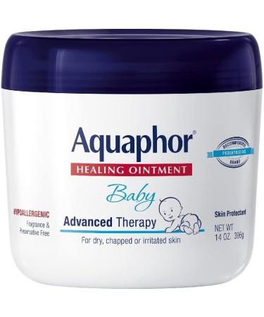 Aquaphor Baby Healing Ointment 14oz, Pack of 10 - Skin Protectant, Advanced Therapy - Buy Online on GoSupps.com
