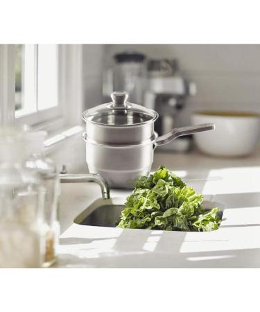 Stainless Steel Milk Pot Thickening Household Non-Stick Food Pot Pot Nonstick Metal Utensil Saucepan with Lid Frying Pan Frying Pan - Buy Online on GoSupps.com