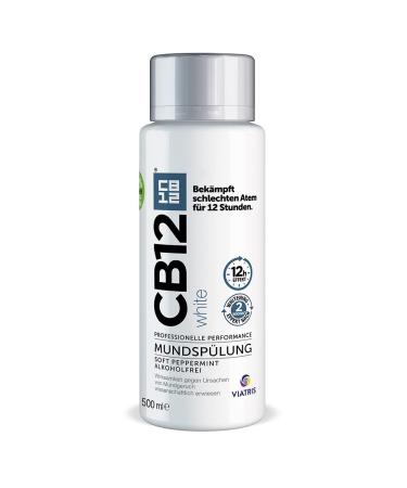 CB12 White Pleasant breath for 12 hours and whiter teeth 500 ml mint for bad breath treatment Mint 1 piece (1 pack)