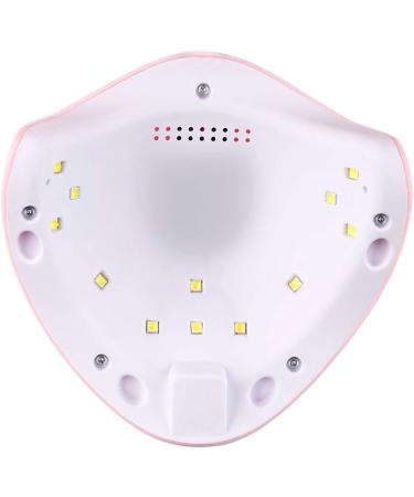 SoulQ UV LED Nail Curing Lamp 36W Nail Dryers for Gel and Regular Polish Smart Sensing Professional Gel Nail Light with LCD Display 3 Timer Setting for Salon and Home Use-USB Port (Pink) - Buy Online on GoSupps.com
