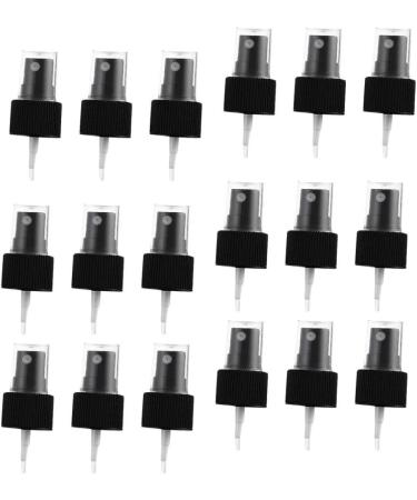 Solustre 20PC Pumping Heads for Spray Bottles | 18mm Perfume & Essential Oil Bottle Replacements | Travel & Home Use - Black - Buy Online on GoSupps.com