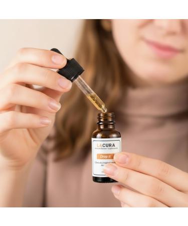 LaCura Drop IT Organic Essential Oil Blend for Fullness Cravings & Metabolic Balance Ingestible Essential Oil Natural Support for Cravings & Daily Wellness 30 mL - Buy Online on GoSupps.com