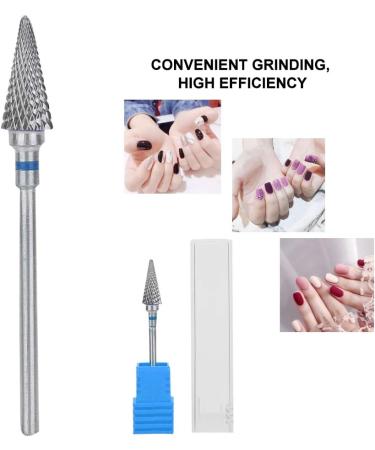Tungsten Steel Nail Drill Bit for Manicure & Pedicure - Blue | Nail Polishing Accessory for Home & Salon Use - Buy Online on GoSupps.com