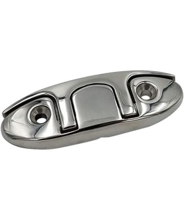 OSTARE Boat Folding Cleats Stainless Steel 4.5" Flip up Dock Cleat Flush Mount Deck Cleat 2pcs - Buy Online on GoSupps.com