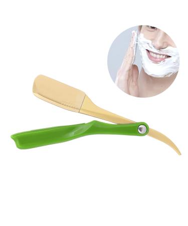 Vintage Folding Men's Razor Rack - Green Manual Face & Hair Razor Holder for Salon & Barber - Perfect Tool for Grooming - Buy Online on GoSupps.com