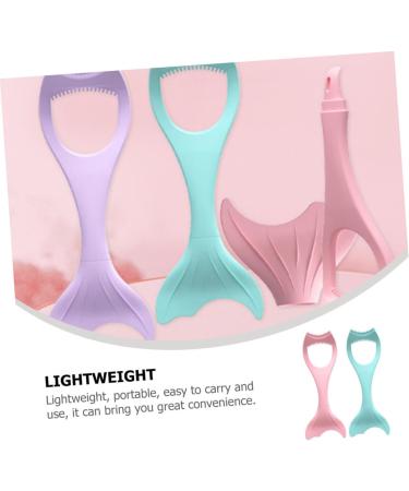 CANIGHT 2pcs Mascara Brush Face Contour Stencils Eyeliner Stencils for Eyes Wing Eyeshadow Brush - Buy Online on GoSupps.com