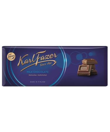 Karl Fazer Karl Fazer Blue Milk Chocolate Finnish chocolate board 200g
