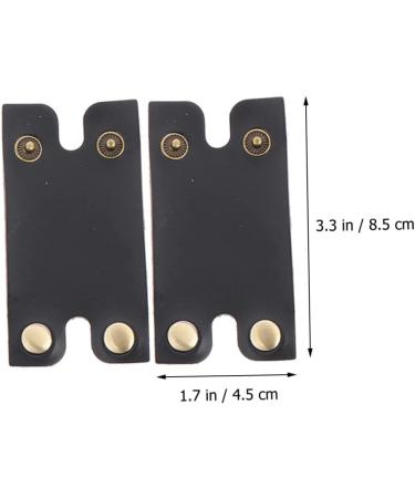 Frcolor 10 STK Leather Holster Travel Accessories for Men - Classic Razor Storage Box in Black | Ideal for Grooming & Travel - Buy Online on GoSupps.com