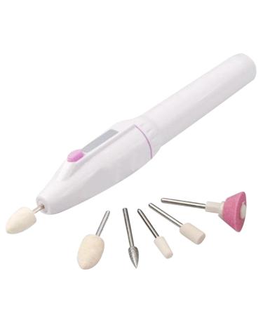 Electric Manicure Pedicure Kit | Manicure Pedicure Tool with 5 Nail Drill | Manicure Pedicure File Nail Supplies for Home and Salon Use Fanelod