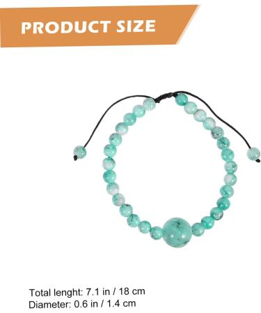FRCOLOR 18 Pcs Motion Sickness Bracelets - Anti Nausea Crystal Bracelets for Women | Adjustable Dainty Friendship Bracelets | Assorted Colors - Buy Online on GoSupps.com