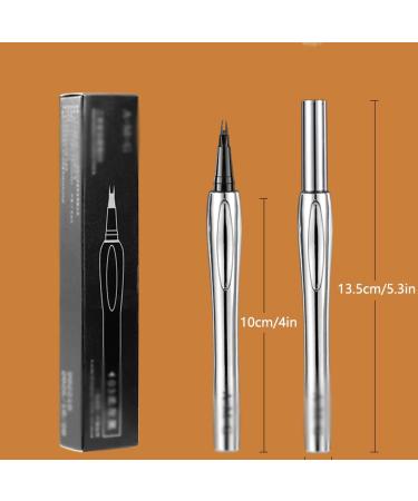 Cooklesa Eyebrow Two-Pronged Eyebrow Pencil Natural Waterproof Eyebrow Pen With Microfine Tip 2024 Upgraded Natural Brows Eyebrow Pen 3D Waterproof Microblading Eyebrow Pen (Light Brown) - Buy Online on GoSupps.com