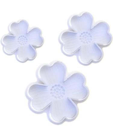 OUNONA 9 Pcs Baking Embossed Mold Plunger Mold Cake Mold Baking Mold Four Leaf White Baking Tools 3pcsx3pcs Whitex3pcs - Buy Online on GoSupps.com