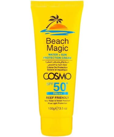 Beach Magic Water+Sun Protection Cream 100g | SPF 50 | PA+++ | for Men and Women
