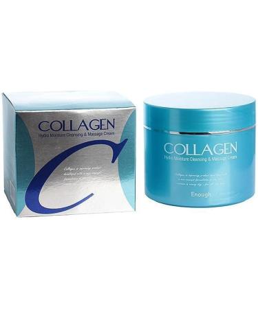 Enough Collagen Hydro Moisture Cleansing & Massage Cream Face and Body Essentials Moisturizer for Massage Therapy Korean Skin Care Makeup Remover for Women 10.58 oz Blue - Hydro 10.58 Fl Oz (Pack of 1) - Buy Online on GoSupps.com